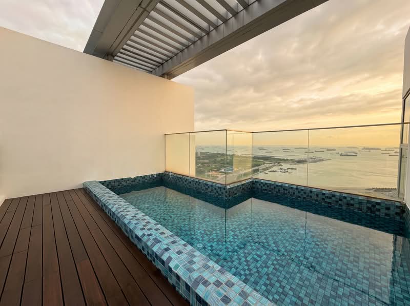 Eon Shenton, 70 Shenton Way, 2 Bedrooms, 1,045 sqft, Condominium For Sale, by Kenneth Yeoh, 500164989 - Pool - PropertyGuru.com.sg