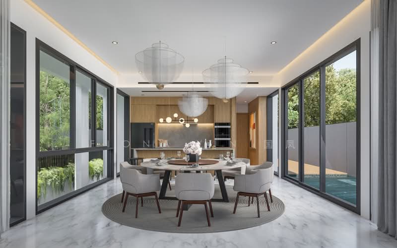 ⭐️Brand New⭐️Asking only $3,3xx PSF⭐️恒力小学1公里⭐️Fiona 国凤 8218☎️5108, Grove Avenue, Grove Drive, Grove Crescent, Grove Lane, Holland Grove Drive, Holland Grove Terrace, Holland Grove Lane, Holland Walk, Holland Grove Avenue, Mount Sinai Road, Mount Sinai Avenue, Tanglin / Holland / Bukit Timah, 7 Bedrooms, 12,240 sqft, Detached House For Sale, by Fiona Yin 国凤, 500165040 - Dining Room - PropertyGuru.com.sg