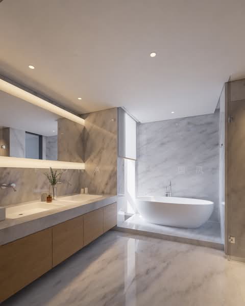 ⭐️Brand New⭐️Asking only $3,3xx PSF⭐️恒力小学1公里⭐️Fiona 国凤 8218☎️5108, Grove Avenue, Grove Drive, Grove Crescent, Grove Lane, Holland Grove Drive, Holland Grove Terrace, Holland Grove Lane, Holland Walk, Holland Grove Avenue, Mount Sinai Road, Mount Sinai Avenue, Tanglin / Holland / Bukit Timah, 7 Bedrooms, 12,240 sqft, Detached House For Sale, by Fiona Yin 国凤, 500165040 - Bathroom - PropertyGuru.com.sg