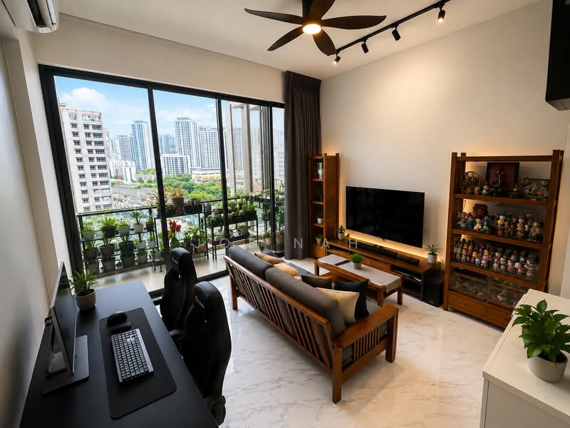 The Tennery, 5A Woodlands Road, 1 Bedroom, 614 sqft, Condominium For Sale, by Joe Nah, 500165053 - Living Room - PropertyGuru.com.sg