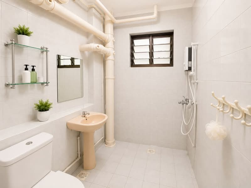 512 Woodlands Drive 14, 512 Woodlands Drive 14, 3 Bedrooms, 1,152 sqft, HDB Flat For Sale, by John Lee, 500165075 - Bathroom - PropertyGuru.com.sg