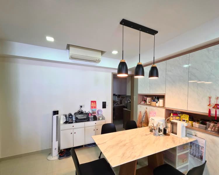 Sol Acres, 8 Choa Chu Kang Grove, 3 Bedrooms, 926 sqft, Executive Condominium For Sale, by Michael Tan, 500165088 - Dining Room - PropertyGuru.com.sg
