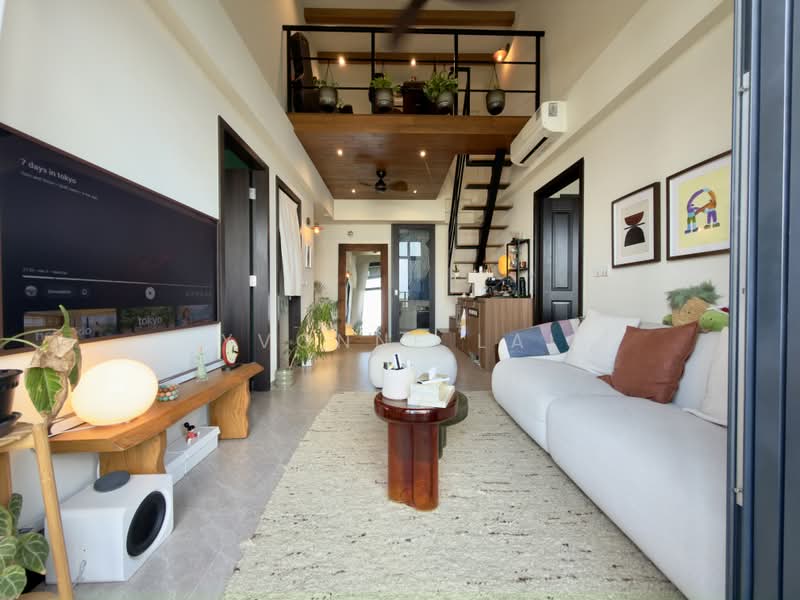 Parc Greenwich, 35 Fernvale Lane, 2 Bedrooms, 990 sqft, Executive Condominium For Rent, by Yvonne Lai, 500165103 - Living Room - PropertyGuru.com.sg