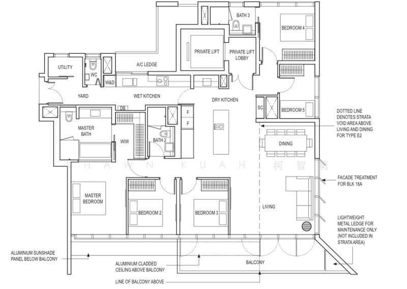 Amber Park, 16 Amber Gardens, 5 Bedrooms, 2,142 sqft, Condominium For Sale, by Shawn Kuah 柯智勇, 500165106 - PropertyGuru.com.sg