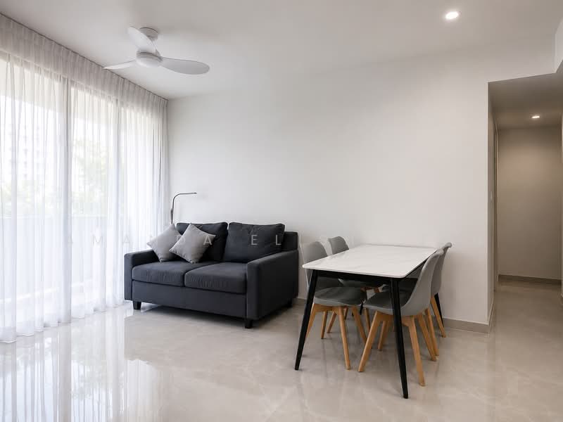 Penrose, 22 Sims Drive, 3 Bedrooms, 936 sqft, Condominium For Sale, by Amanda Elisha Tan, 500165110 - Living Room - PropertyGuru.com.sg