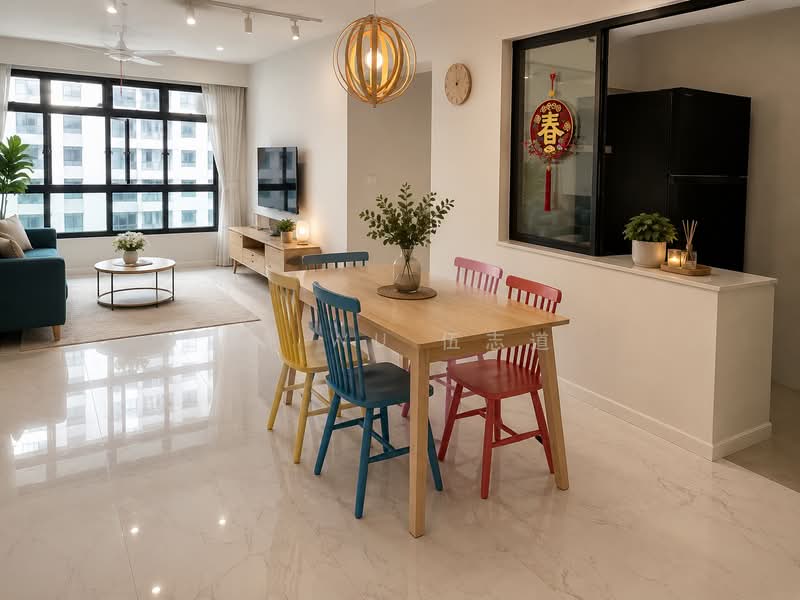 420B Northshore Drive, 420B Northshore Drive, 3 Bedrooms, 1,206 sqft, HDB Flat For Sale, by CT Wu 伍志道, 500165112 - Living Room - PropertyGuru.com.sg