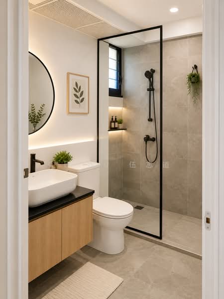 420B Northshore Drive, 420B Northshore Drive, 3 Bedrooms, 1,206 sqft, HDB Flat For Sale, by CT Wu 伍志道, 500165112 - Bathroom - PropertyGuru.com.sg