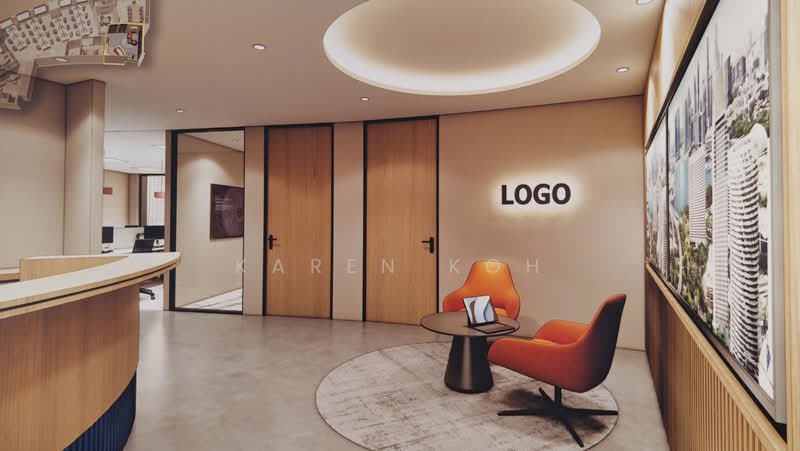 Centennial Tower, 3 Temasek Avenue, 2,713 sqft, Office For Rent, by Karen Koh, 500165121 - Lobby - CommercialGuru.com.sg