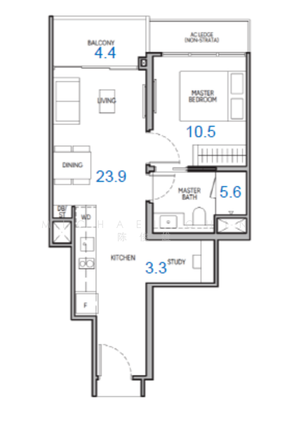 The Orie, 31 Lorong 1 Toa Payoh, 1 Bedroom, 517 sqft, Condominium For Sale, by Michael Chin 陈俊雄, 500165131 - PropertyGuru.com.sg