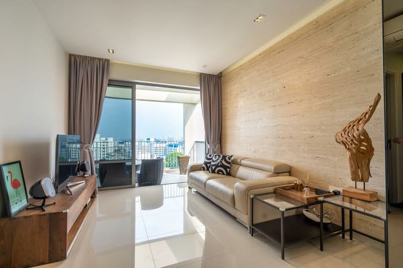 Arc at Tampines, Tampines Avenue 8, 2 Bedrooms, 807 sqft, Executive Condominium For Sale, by Genevieve Tan 陈仪珠, 500165159 - Living Room - PropertyGuru.com.sg