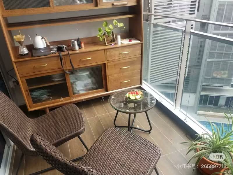 Euhabitat, 332 Jalan Eunos, 1 Bedroom, 527 sqft, Condominium For Rent, by Zane Soo 苏昱能, 500165191 - Balcony - PropertyGuru.com.sg