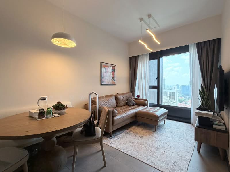 Midtown Modern, 18 Tan Quee Lan Street, 1 Bedroom, 409 sqft, Condominium For Sale, by Geraldine Teh, 500165222 - Living Room - PropertyGuru.com.sg