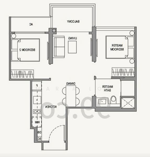 Parc Botannia, 10 Fernvale Street, 2 Bedrooms, 581 sqft, Condominium For Sale, by Maria Loh, 500165224 - PropertyGuru.com.sg