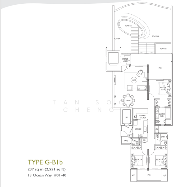 The Residences at W Sentosa Cove, 13 Ocean Way, 3 Bedrooms, 2,551 sqft, Condominium For Sale, by Tan Soo Cheng, 500165235 - PropertyGuru.com.sg