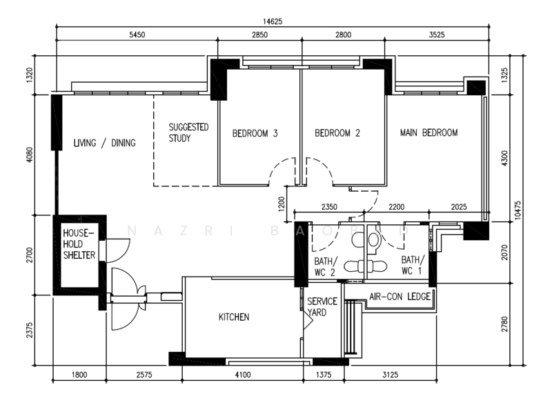 815B Choa Chu Kang Avenue 7, 815B Choa Chu Kang Avenue 7, 3 Bedrooms, 1,216 sqft, HDB Flat For Sale, by Nazri Baobed, 500165236 - PropertyGuru.com.sg