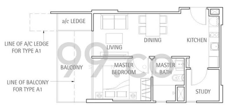 Rezi 26, 5A Lorong 26 Geylang, 1 Bedroom, 517 sqft, Condominium For Rent, by Jason Goh, 500165239 - PropertyGuru.com.sg