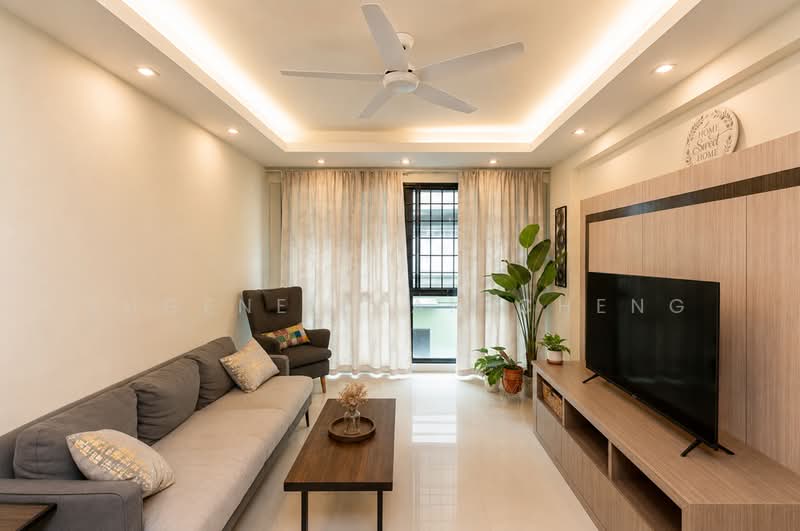 Simei Green Condominium, 11 Simei Street 4, 3 Bedrooms, 1,195 sqft, Condominium For Sale, by Eugene Sean Cheng, 500165249 - Living Room - PropertyGuru.com.sg