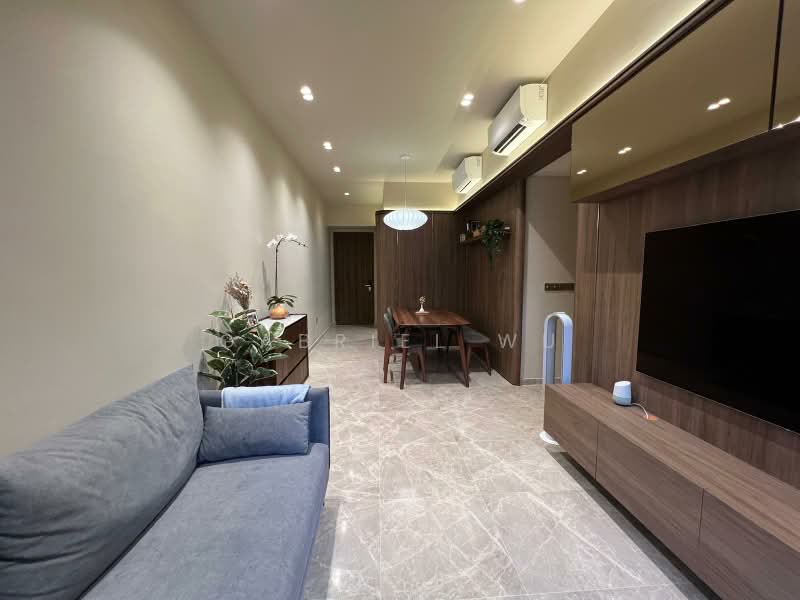 Daintree Residence, 11A Toh Tuck Road, 2 Bedrooms, 775 sqft, Condominium For Sale, by Gabriel Wu, 500165274 - Living Room - PropertyGuru.com.sg