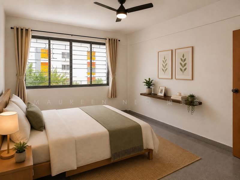 932 Tampines Street 91, 932 Tampines Street 91, Room Rental, 250 sqft, HDB Flat For Rent, by Maureen Neo 梁美鸾, 500165281 - Bedroom - PropertyGuru.com.sg