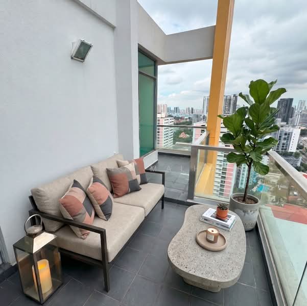 The Citrine, 18 Jalan Datoh, 3 Bedrooms, 1,981 sqft, Apartment For Sale, by Rachita Malhotra, 500165325 - Balcony - PropertyGuru.com.sg