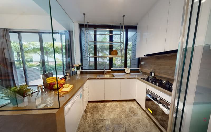 🌟 Limited ⏳️ Promo! 3.5 Storey + Pool + Gym. Park 2 cars, Landed-Condo Hybrid @ Seletar Hills, Yio Chu Kang | Lentor, 5 Bedrooms, 3,122 sqft, Terraced House For Sale, by Clara Heng, 500165347 - Kitchen - PropertyGuru.com.sg