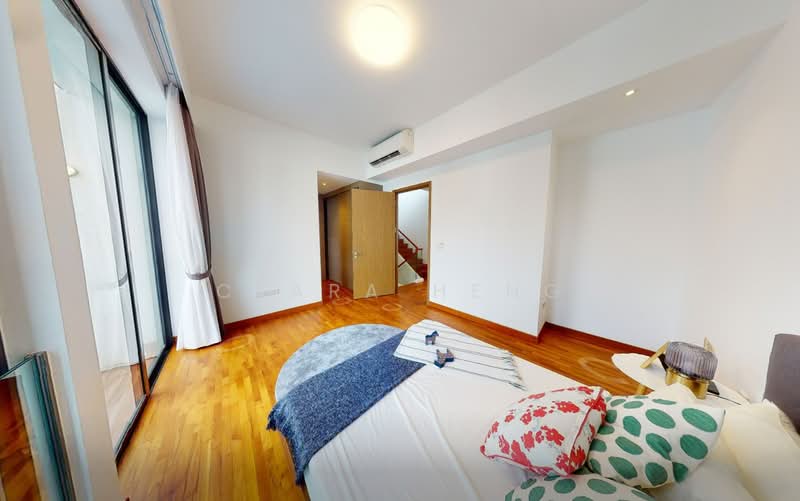 🌟 Limited ⏳️ Promo! 3.5 Storey + Pool + Gym. Park 2 cars, Landed-Condo Hybrid @ Seletar Hills, Yio Chu Kang | Lentor, 5 Bedrooms, 3,122 sqft, Terraced House For Sale, by Clara Heng, 500165347 - Bedroom - PropertyGuru.com.sg