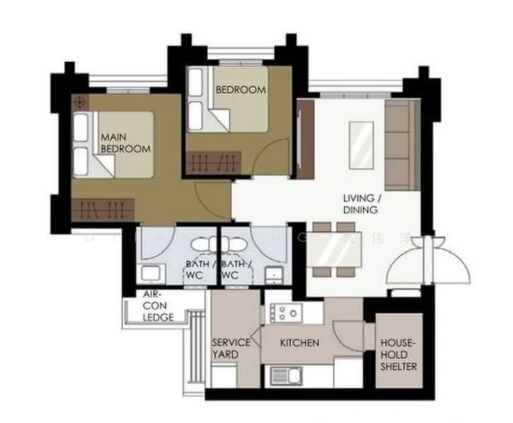 37 Margaret Drive, 37 Margaret Drive, 2 Bedrooms, 667 sqft, HDB Flat For Sale, by Dylan Seng 成伟洋, 500165364 - PropertyGuru.com.sg