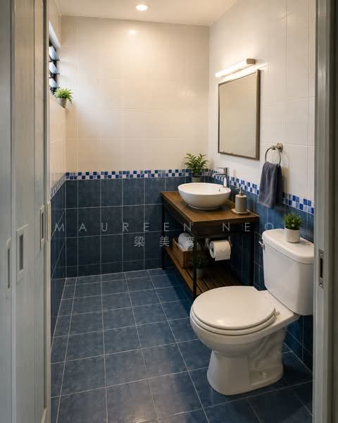 932 Tampines Street 91, 932 Tampines Street 91, Room Rental, 300 sqft, HDB Flat For Rent, by Maureen Neo 梁美鸾, 500165378 - Bathroom - PropertyGuru.com.sg