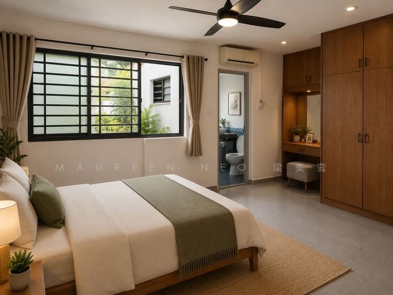 932 Tampines Street 91, 932 Tampines Street 91, Room Rental, 300 sqft, HDB Flat For Rent, by Maureen Neo 梁美鸾, 500165378 - Bedroom - PropertyGuru.com.sg