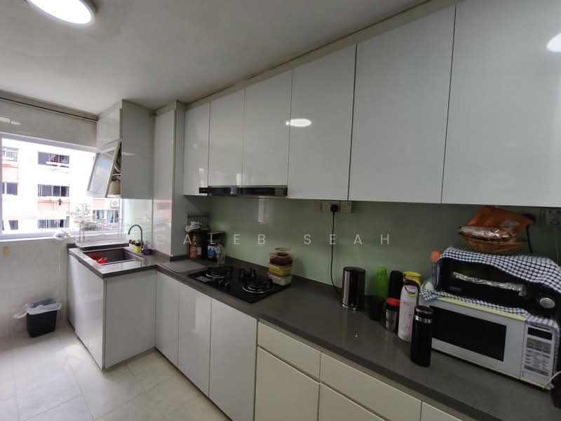 336 Woodlands Avenue 1, 336 Woodlands Avenue 1, 3 Bedrooms, 893 sqft, HDB Flat For Sale, by Caleb Seah, 500165383 - Kitchen - PropertyGuru.com.sg
