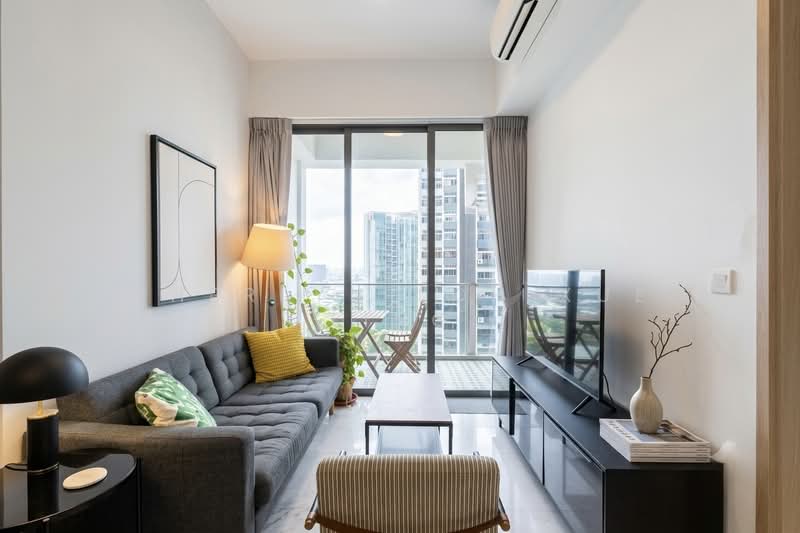 Nyon, 12 Amber Road, 2 Bedrooms, 721 sqft, Condominium For Sale, by Cherlyn Loh Xue Ting, 500165392 - Living Room - PropertyGuru.com.sg