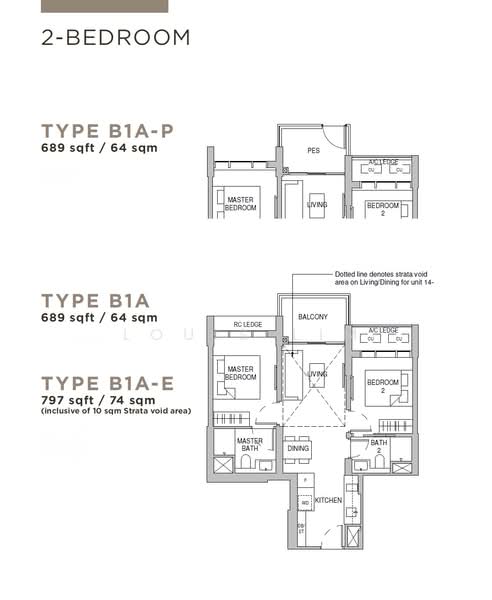 Sceneca Residence, 26 Tanah Merah Kechil Link, 2 Bedrooms, 689 sqft, Condominium For Sale, by Louis Lim, 500165444 - PropertyGuru.com.sg