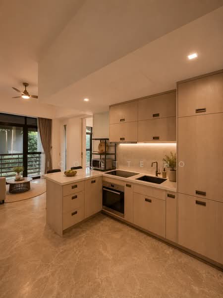 Freehold in District 15 with High Rental Yield, , 1 Bedroom, 484 sqft, Apartment For Sale, by Nicolette Ho, 500165453 - Kitchen - PropertyGuru.com.sg