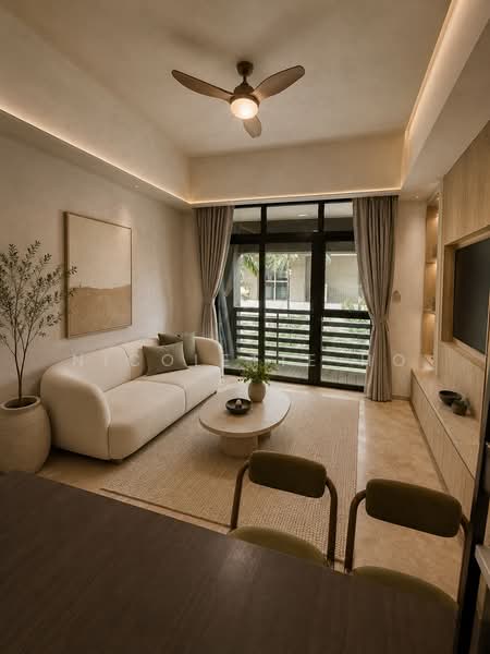 Freehold in District 15 with High Rental Yield, , 1 Bedroom, 484 sqft, Apartment For Sale, by Nicolette Ho, 500165453 - Living Room - PropertyGuru.com.sg