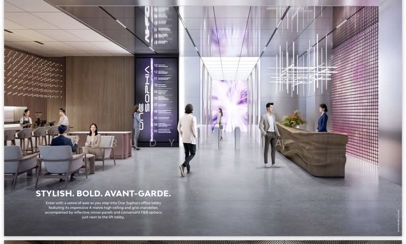 One Sophia, 1 Sophia Road, Orchard / River Valley, 3,272 sqft, Office For Sale, by Rudy Tedja, 500165459 - Lobby - CommercialGuru.com.sg