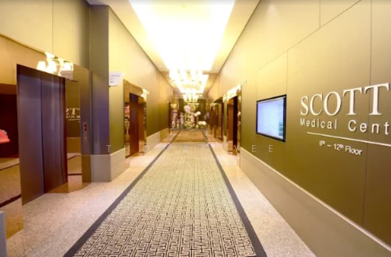 Scotts Medical Center, 9 Scotts Rd, Pacific Plaza, 915 sqft, Medical For Rent, by Thomas Yee, 500165460 - Corridor - CommercialGuru.com.sg