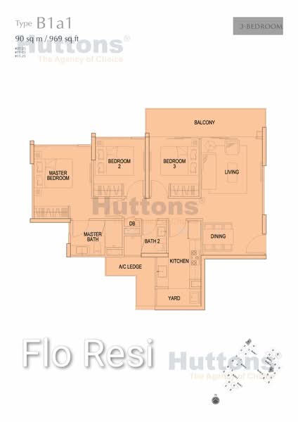 FLO Residence, Punggol Field Walk, 3 Bedrooms, 969 sqft, Condominium For Sale, by Joyce Wee, 500165479 - PropertyGuru.com.sg
