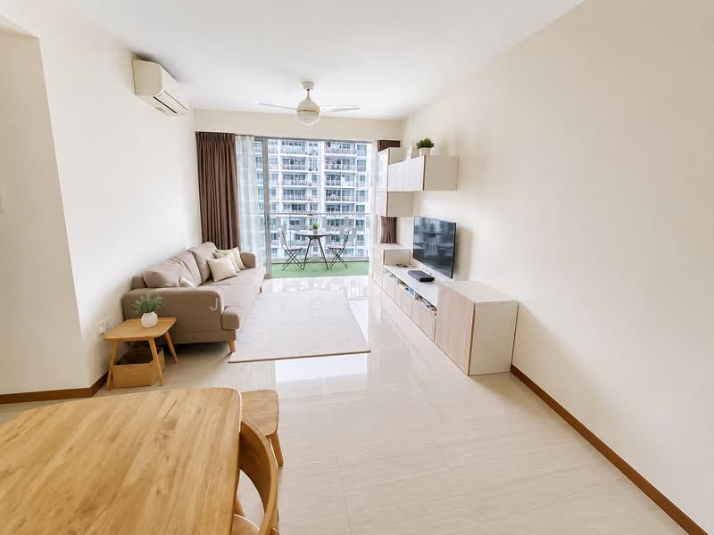 FLO Residence, Punggol Field Walk, 3 Bedrooms, 969 sqft, Condominium For Sale, by Joyce Wee, 500165479 - Living Room - PropertyGuru.com.sg