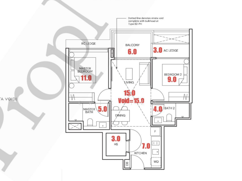 Terra Hill, 18 Yew Siang Road, 2 Bedrooms, 840 sqft, Condominium For Sale, by Eric Yeo, 500165485 - PropertyGuru.com.sg