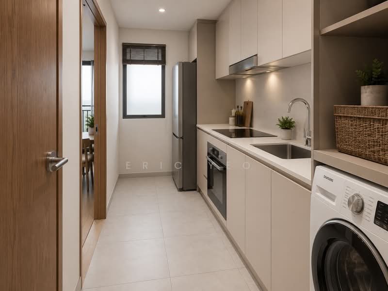 Terra Hill, 18 Yew Siang Road, 2 Bedrooms, 840 sqft, Condominium For Sale, by Eric Yeo, 500165485 - Kitchen - PropertyGuru.com.sg