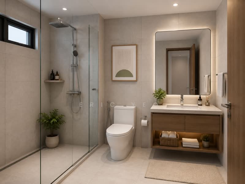 Terra Hill, 18 Yew Siang Road, 2 Bedrooms, 840 sqft, Condominium For Sale, by Eric Yeo, 500165485 - Bathroom - PropertyGuru.com.sg