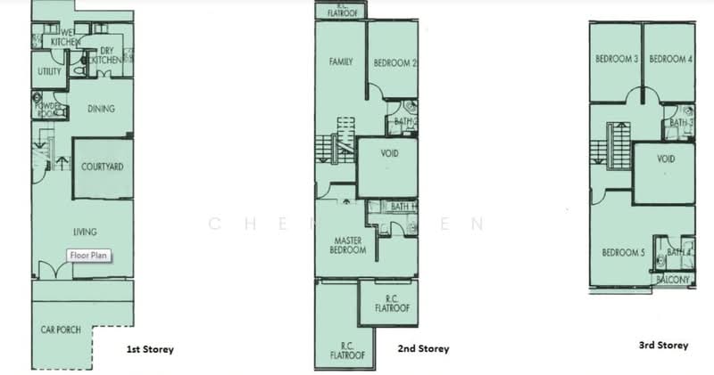 Tai Keng Villas, Jalan Kelichap, 6 Bedrooms, 1,947 sqft, Terraced House For Sale, by Chen Chen, 500165495 - PropertyGuru.com.sg