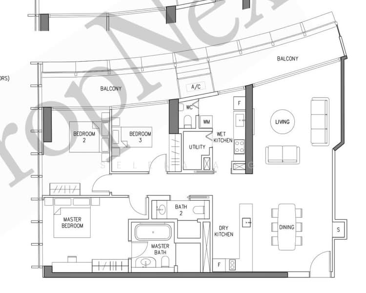 DUO Residences, 1 Fraser Street, 3 Bedrooms, 1,722 sqft, Apartment For Sale, by Selena Ang, 500165498 - PropertyGuru.com.sg