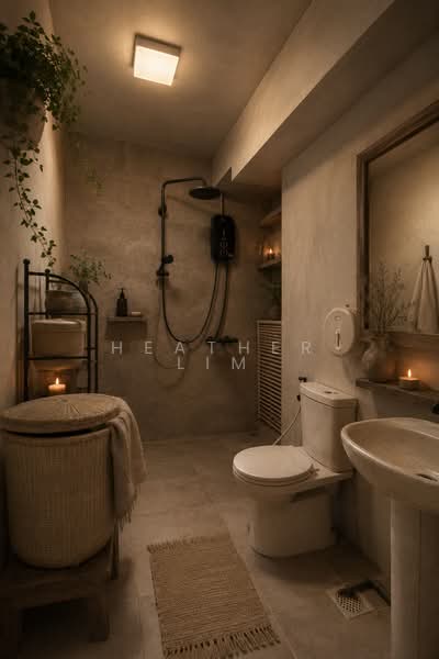 420B Northshore Drive, 420B Northshore Drive, 3 Bedrooms, 1,022 sqft, HDB Flat For Sale, by HEATHER LIM, 500165500 - Bathroom - PropertyGuru.com.sg