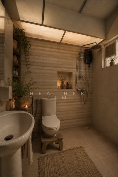 420B Northshore Drive, 420B Northshore Drive, 3 Bedrooms, 1,022 sqft, HDB Flat For Sale, by HEATHER LIM, 500165500 - Bathroom - PropertyGuru.com.sg