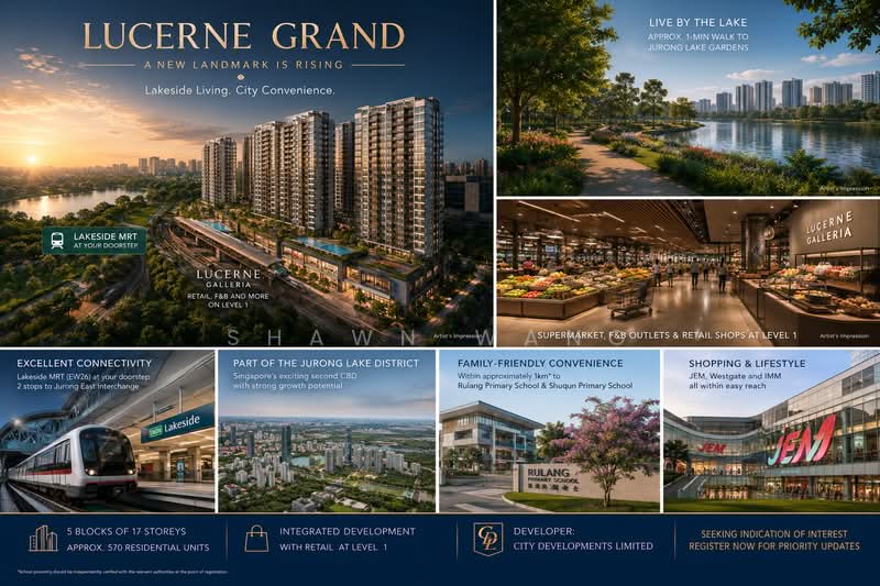 Lucerne Grand, , 4 Bedrooms, 1,140 sqft, Condominium For Sale, by Shawn Wang, 500165536 - Exterior - PropertyGuru.com.sg