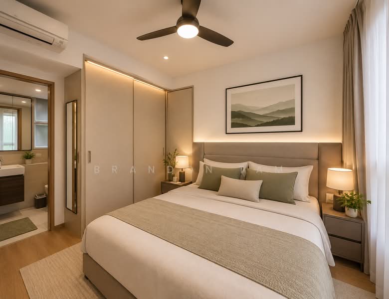 Prive, 31 Punggol Field, 3 Bedrooms, 1,001 sqft, Executive Condominium For Sale, by Brandon Tam, 500165544 - Bedroom - PropertyGuru.com.sg