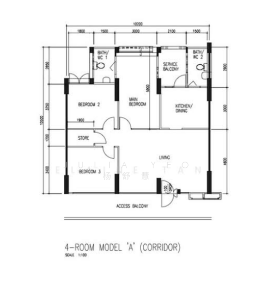 639 Jurong West Street 61, 639 Jurong West Street 61, 3 Bedrooms, 1,076 sqft, HDB Flat For Sale, by Julia Yeo 杨舒慧, 500165547 - PropertyGuru.com.sg