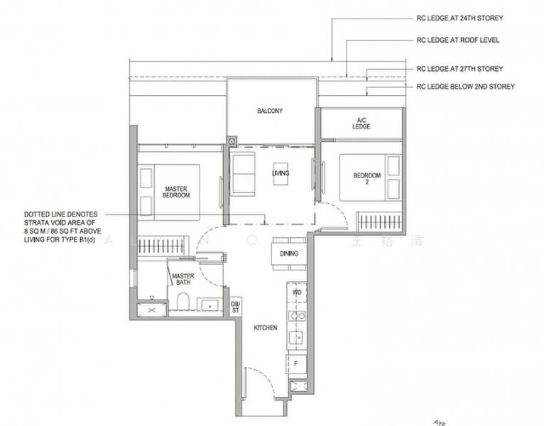 Whistler Grand, 107 West Coast Vale, 2 Bedrooms, 603 sqft, Condominium For Sale, by Alvin Ong 王裕清, 500165551 - PropertyGuru.com.sg
