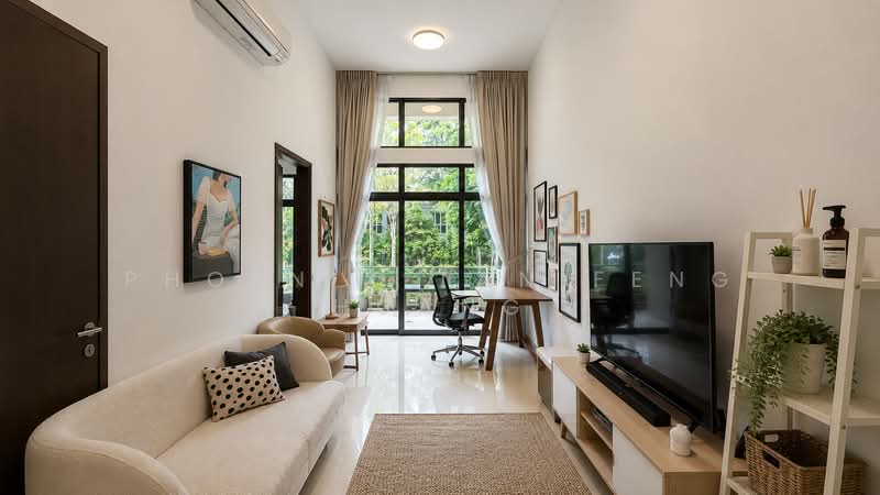 Tropika East, 5 Foo Kim Lin Road, 2 Bedrooms, 840 sqft, Condominium For Sale, by Phoenix Tan Feng Huang, 500165612 - Living Room - PropertyGuru.com.sg